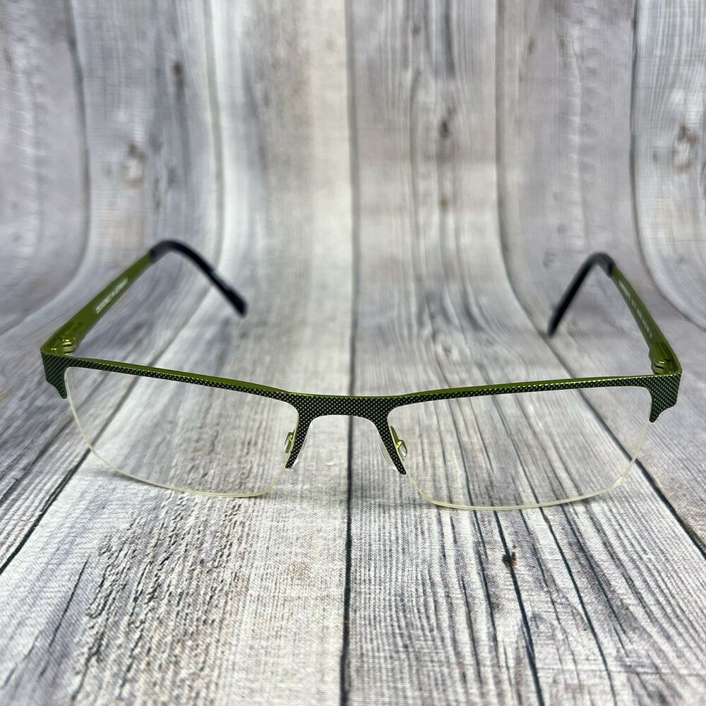 HUMPHREYS Eyeglasses FRAME ONLY H582173 54-18-130 Dark Brown/Green XP75